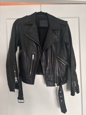 All Saints Leather Jacket